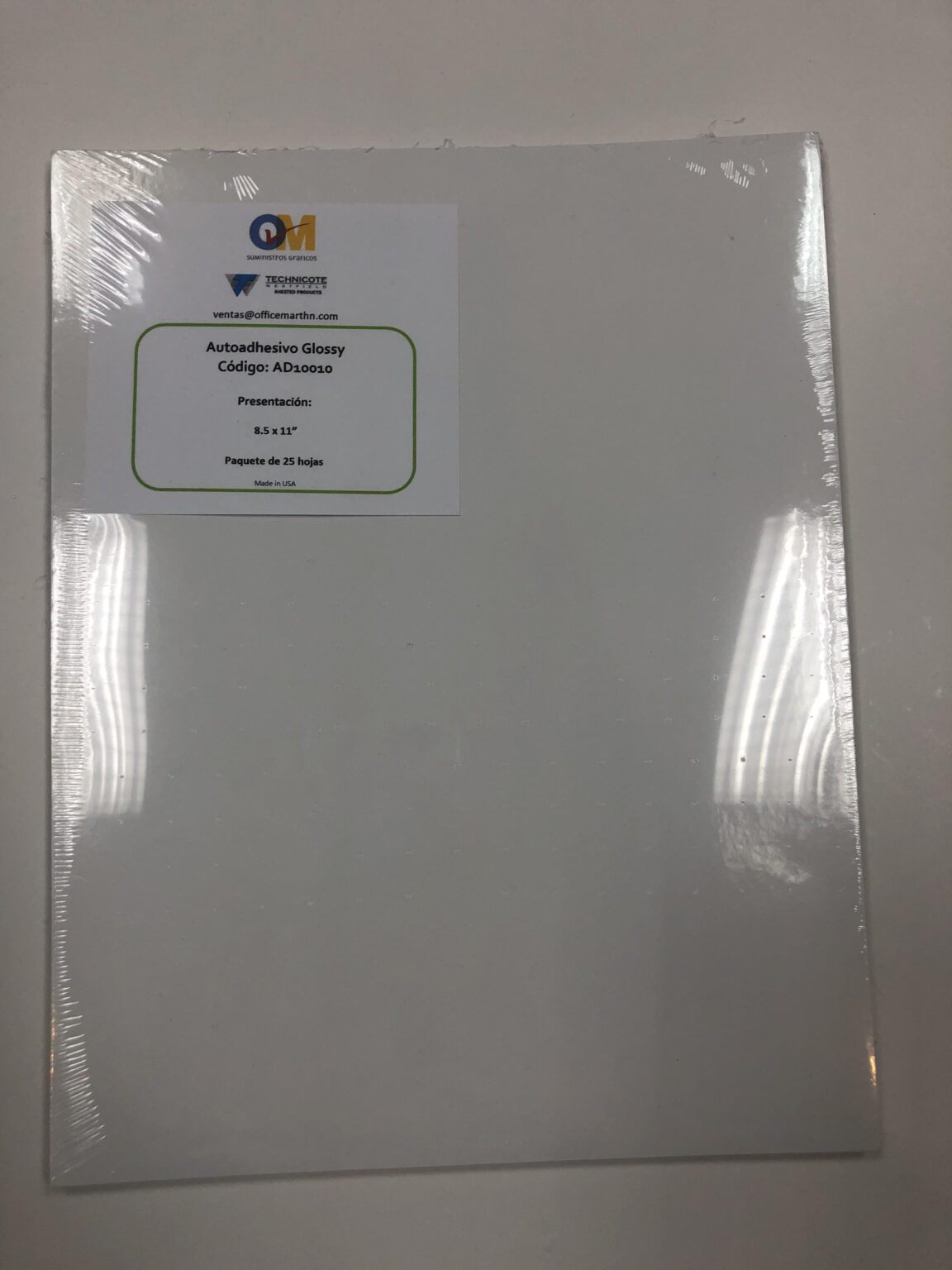 Etichette Spedizione Vuote Autoadesive 1500 Etichette Spedizione Premium Vuote - Formato Mezzo Foglio, Adesive, Bianche, Fatto In USA UPC 0859801003303 - Foto 9